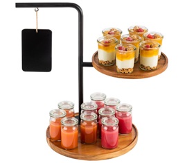 2 Tier Tray Stand