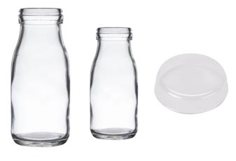 Glass Milk Bottle