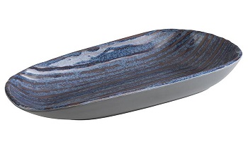 Loops Oval Plate