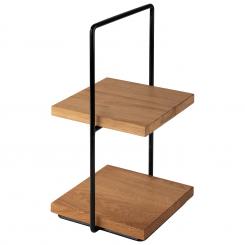 Perfecto Small 2-tier tray