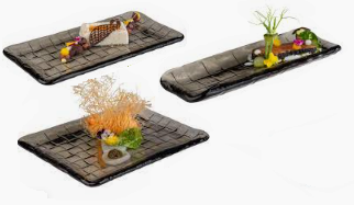 Takashi Plate / sushi board - French Grey