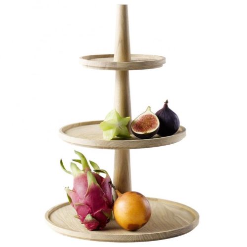 Valo Round 3-tier tray Stand